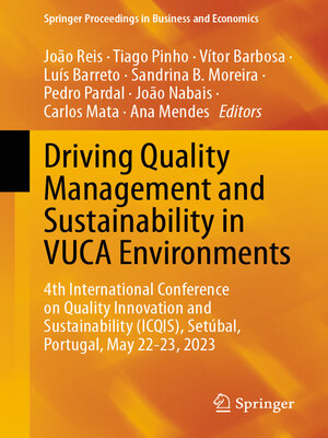 cover image of Driving Quality Management and Sustainability in VUCA Environments